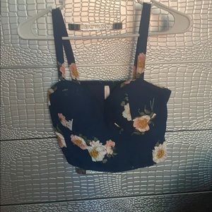 Flora crop top